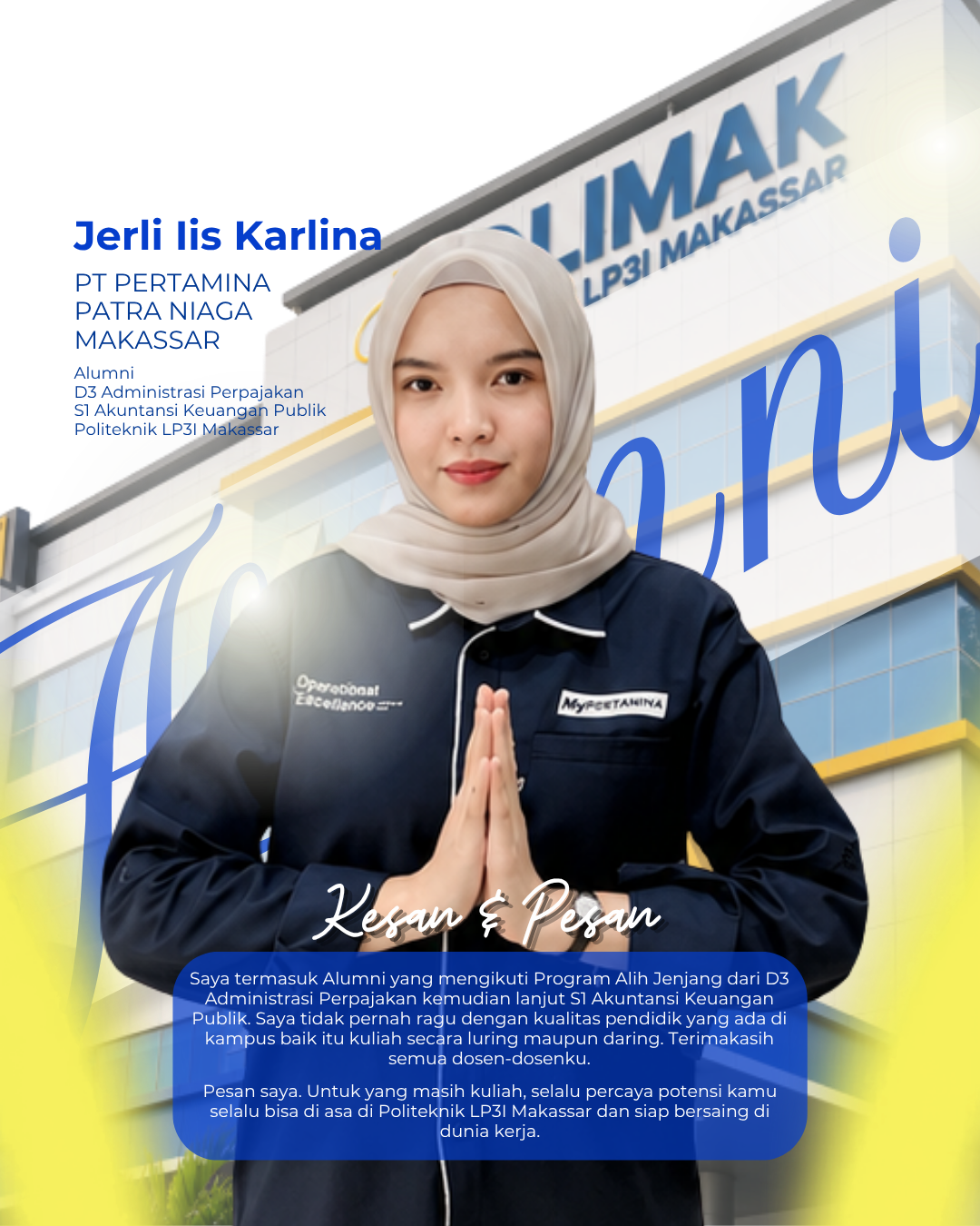 Kesan dan Pesan Alumni