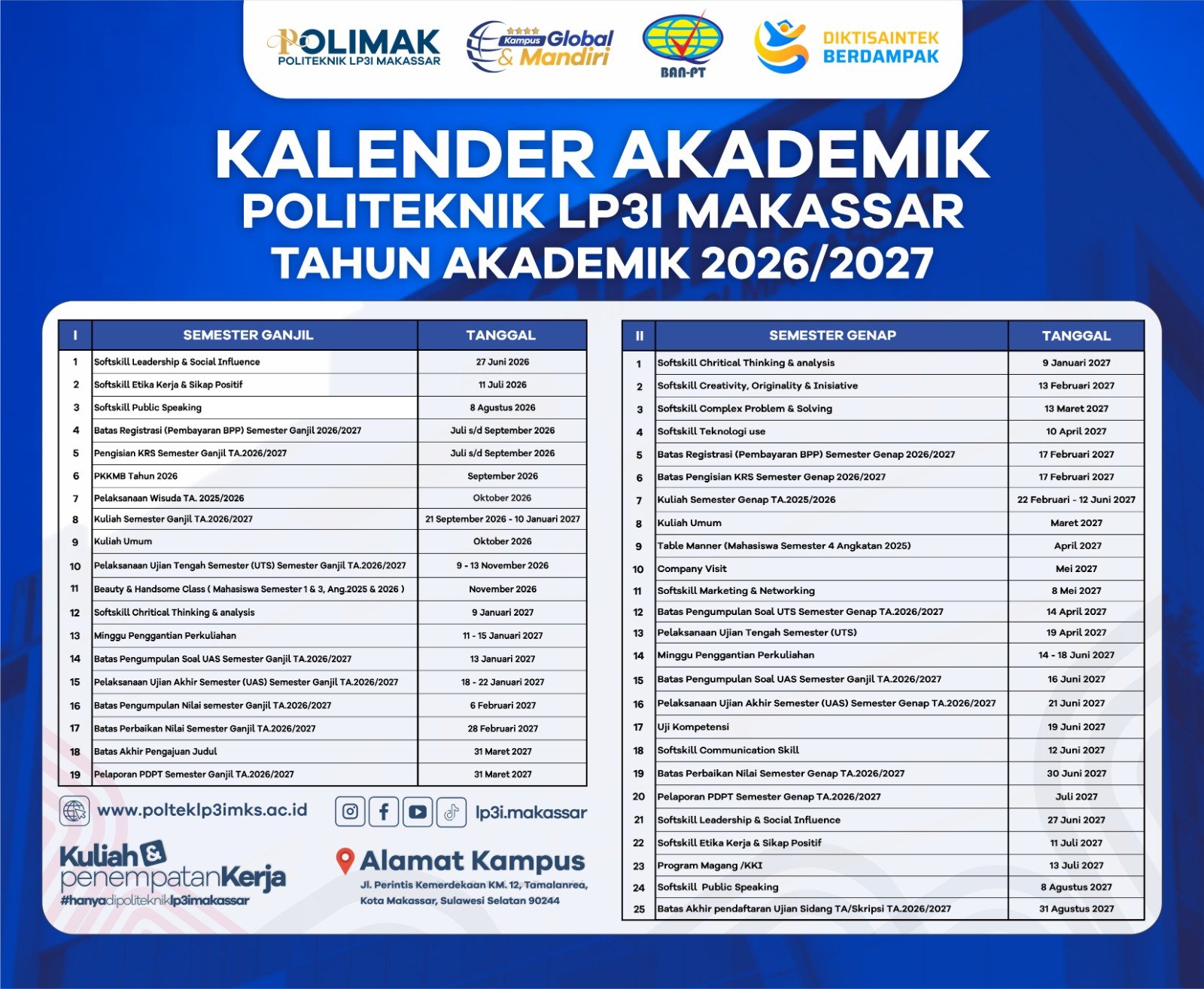 Kalender Akademik