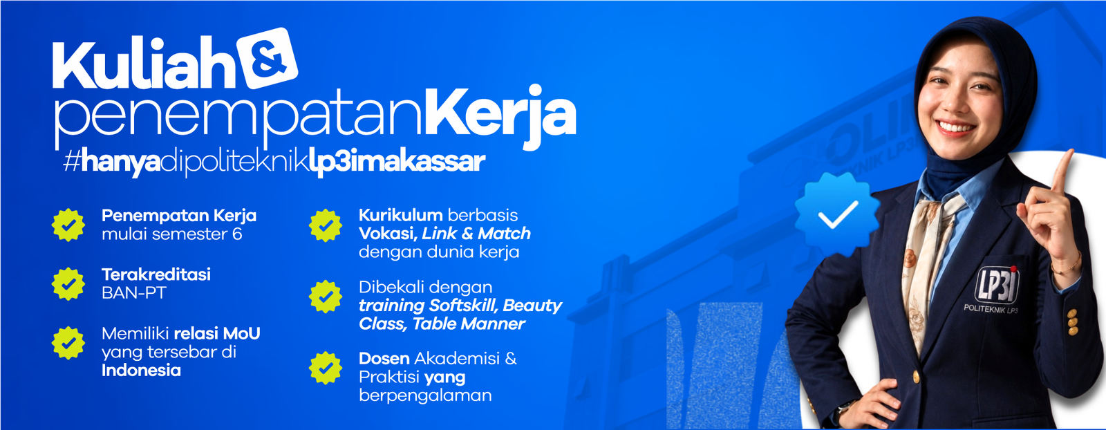 PENEMPATAN KERJA SEBELUM WISUDA